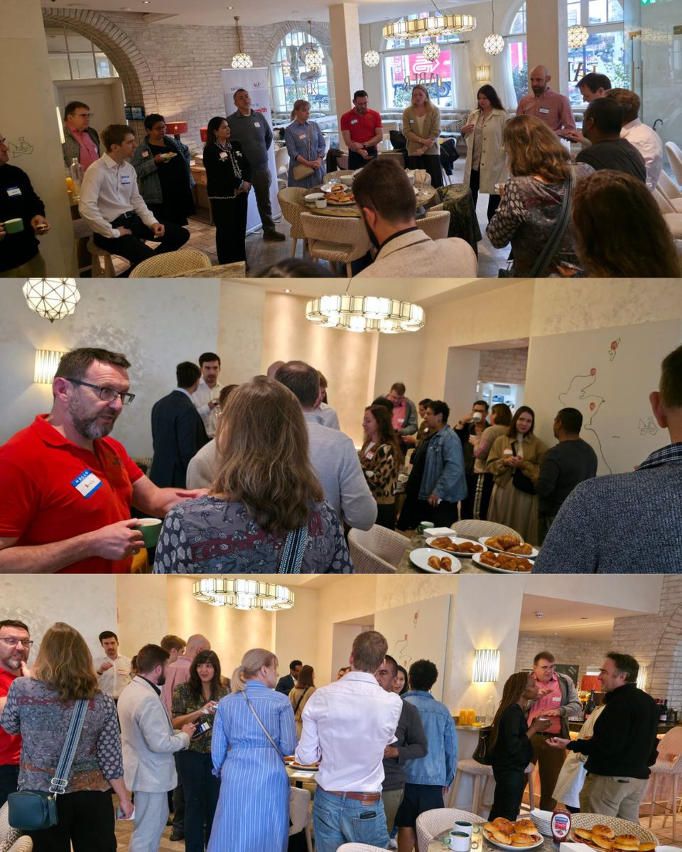BizConnectsHF's tweet image. Today’s Hammersmith Networking event was, as always, full of great chats and connections! 🤝✨
Were you there or joining the next one? 👀
⚡ Speed Networking – 12 Nov @ The Fulham Boys School 🍸
👉 hammersmithnetworking.co.uk/business-netwo…
#HFBusinessConnects #NetworkingEvent