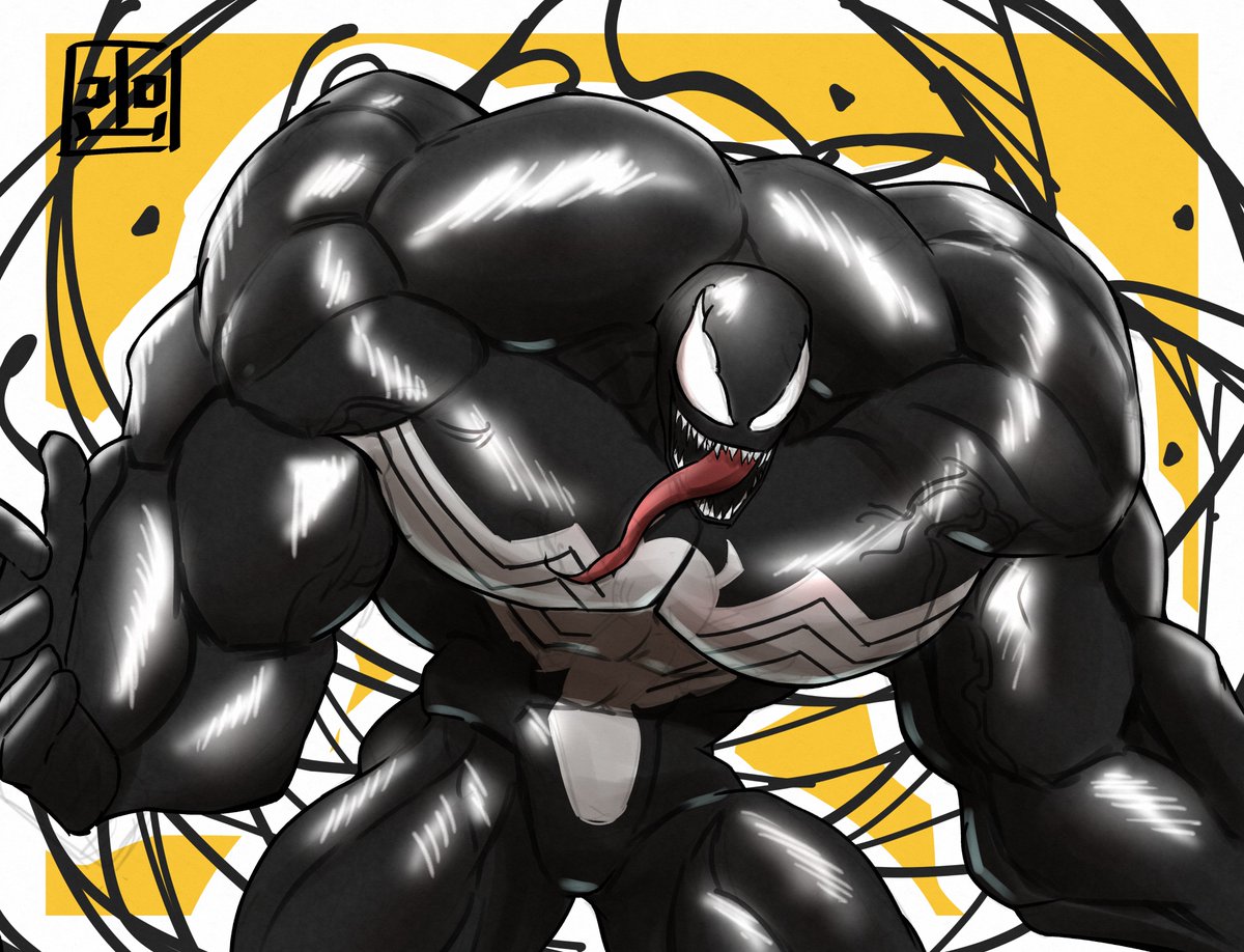 コロッサスのやま (@yama7932838861) on Twitter photo 昨日ヴェノムっぽいほうの顔がうまく描けなかったからざっくりヴェノムを描いてみた 昨日ヴェノムっぽいほうの顔がうまく描けなかったからざっくりヴェノムを描いてみた