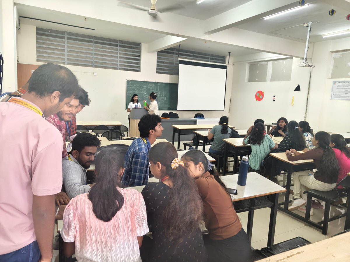 gcem_cse's tweet image. ⏳ Tick-tock, teamwork on the clock!
The Time Management Olympics brought energy, precision, and fun as students raced against time to conquer productivity challenges! 🧩🔥
#TimeManagementOlympics #Teamwork #ProductivityChallenge #CSEDept #IEEEGCEM #SmartLearning #FunAndFocus