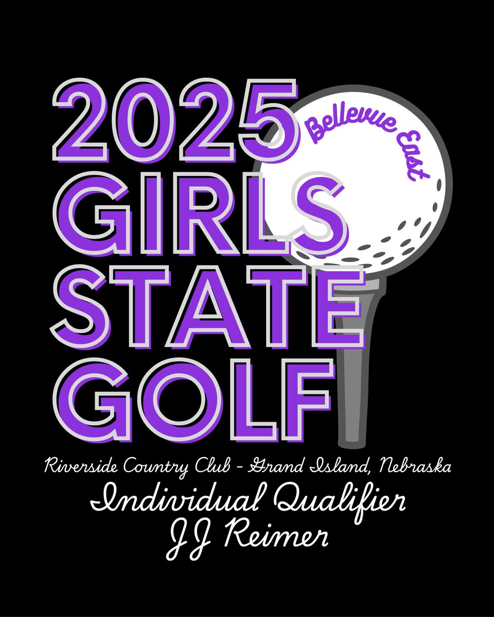 CONGRATULATIONS TO JJ Reimer !!  She has qualified for the Girls Golf State Tournament in Grand Island on October 13-14 through her individual differential score!