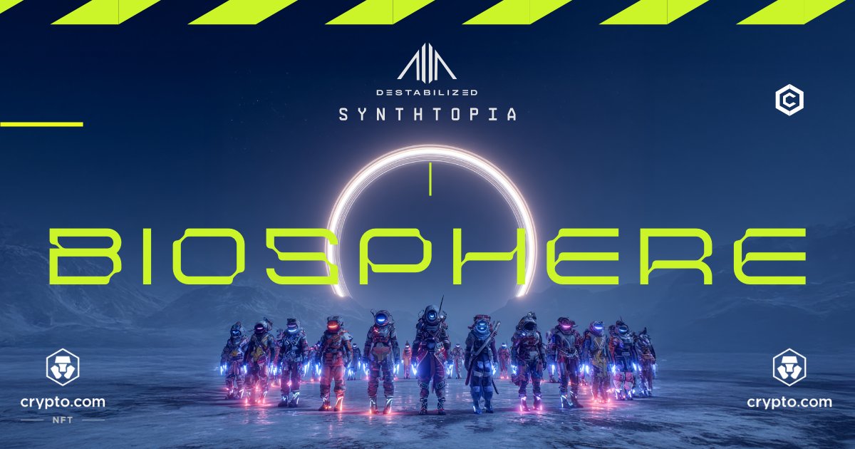 ⚡️ The Helix rewards those who share their light. Post your BIOSPHERE mint with #Synthtopia #Biosphere #CroFam—the Vault might be watching 👁‍🗨