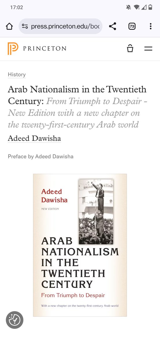 Has anyone read this? Good/mid/bad? Any alternatives for authoritative readings on Arab Nationalism?