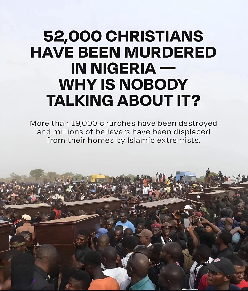 bennaredran0369's tweet photo. Save Nigeria from Islamic Extremists 😑🙏

നൈജീരിയ ചിരിക്കാതെ ലോകം അവസാനിക്കില്ല !! 

#Nigeria #Christians https://t.co/9KCZ2mh2C6