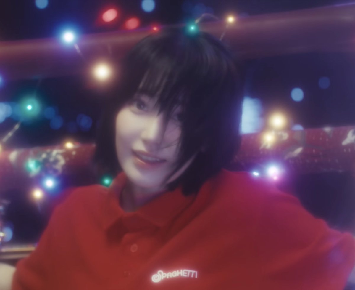 #SAKURA debuts short hair for LE SSERAFIM 1st Single Album "SPAGHETTI"