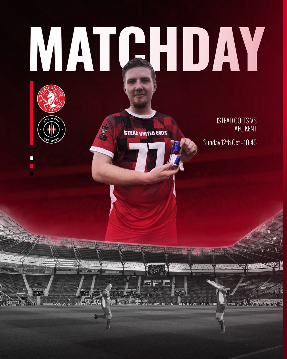 Reminder of Sundays fixture ⚪️🔴