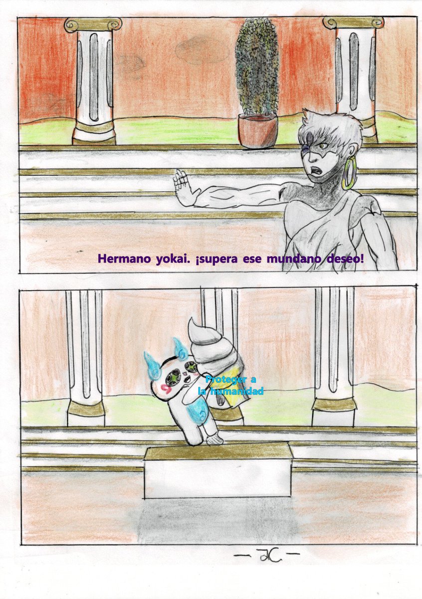 JFDYJK0's tweet image. El artista hizo sequela
#Dandadan 
#yokaiwatch 
#komasan
#evileye