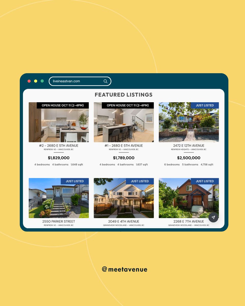 This fresh website for The Ruth &amp; David Group screams local expertise 🏡 

In the era of cookie-cutter real estate websites, our designers helped elevate this brand to the next level.

👉 Check it out at liveineastvan.com
