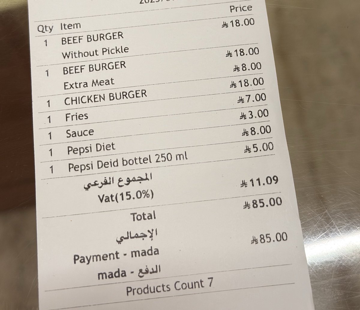 The BurgerHolic tweet media