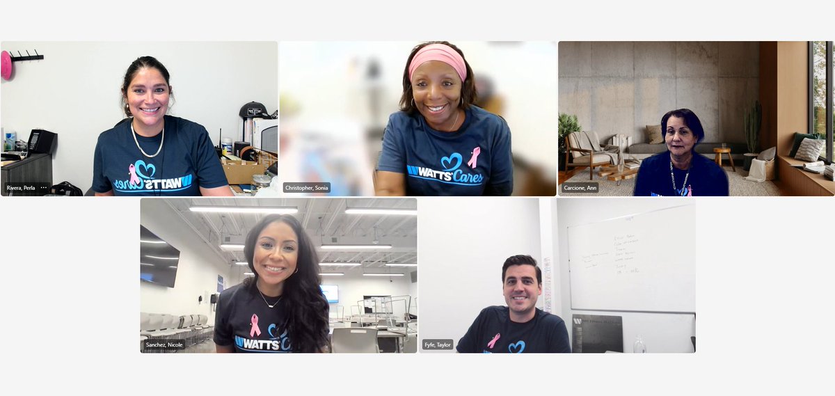 Today Lync participated in Watt's “Pink for a Day” event to support breast cancer awareness! For each employee who wore pink, Watts donated to the Susan G. Komen Breast Cancer Foundation. Lend your support: ow.ly/QoLe50X8Mb9 #Lync #WattsWater #WattsWaterGoesPink #WearPink