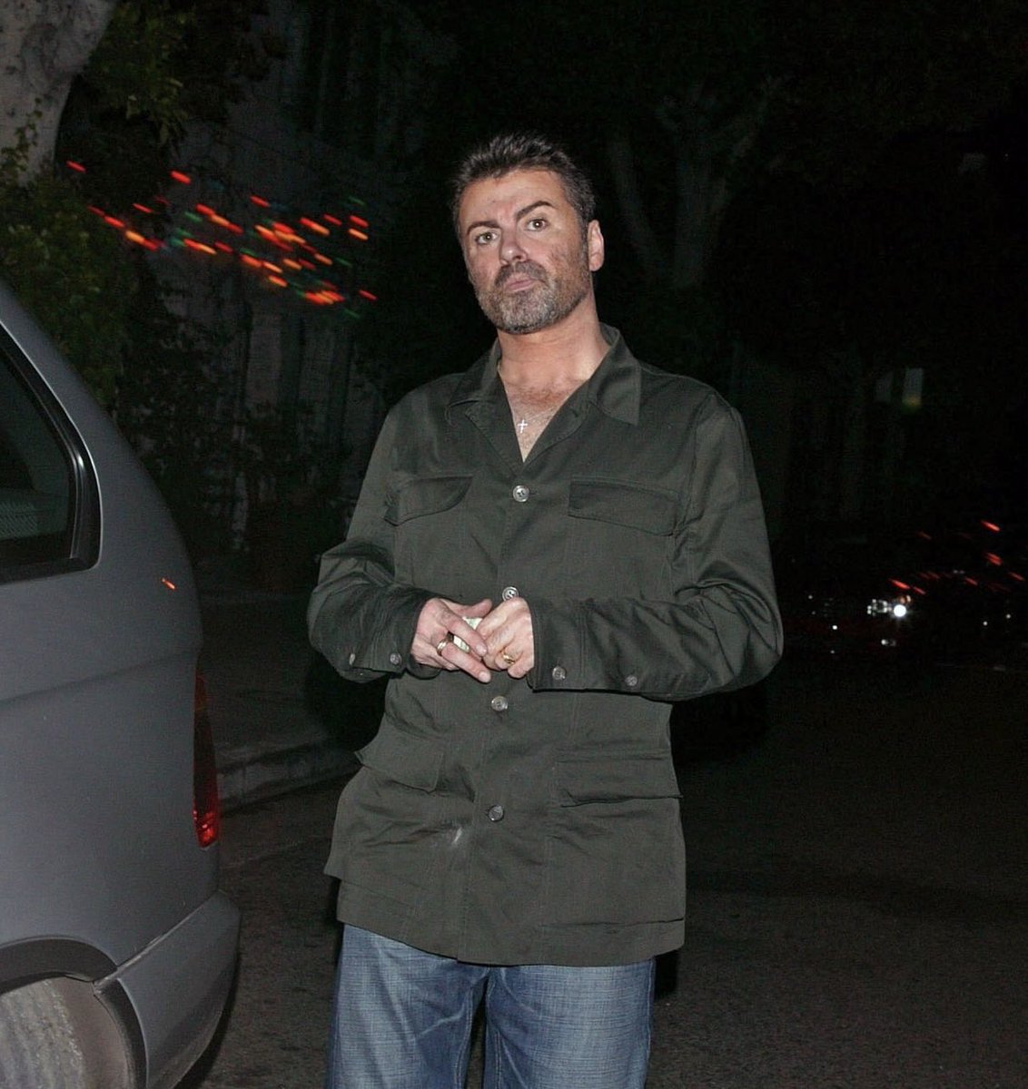 George Michael seen in Los Angeles, May 15, 2004