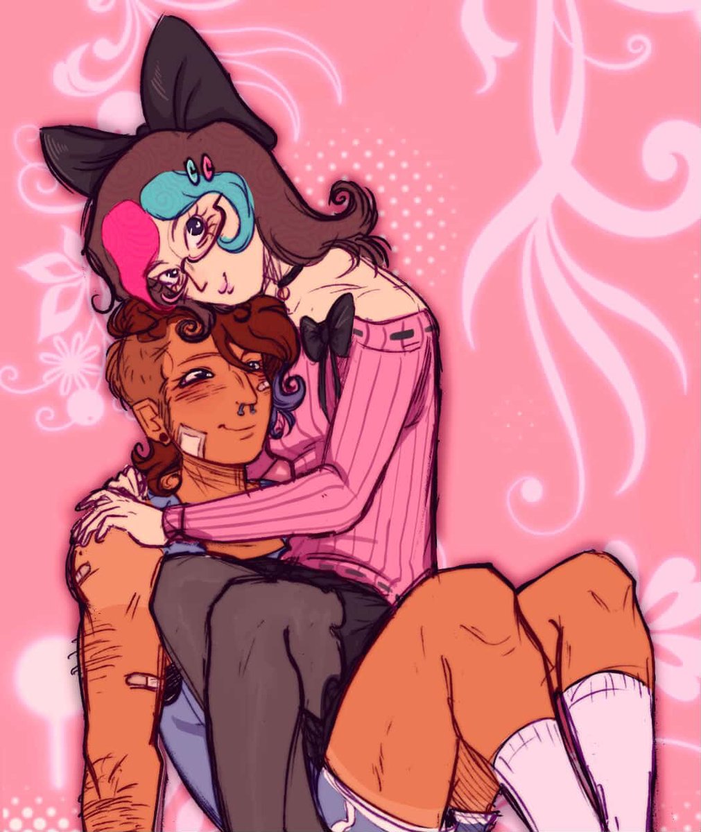 I FORGOT TO SHOW THIS BUT!(!3!(!( OOMF DREW ME YURI😭😭🥹🥹🥹IM TWEKAING FOUHTTT JOEL MY GOATT art made by <a href="/KOKYISBACKK/">🪼</a> ^_^