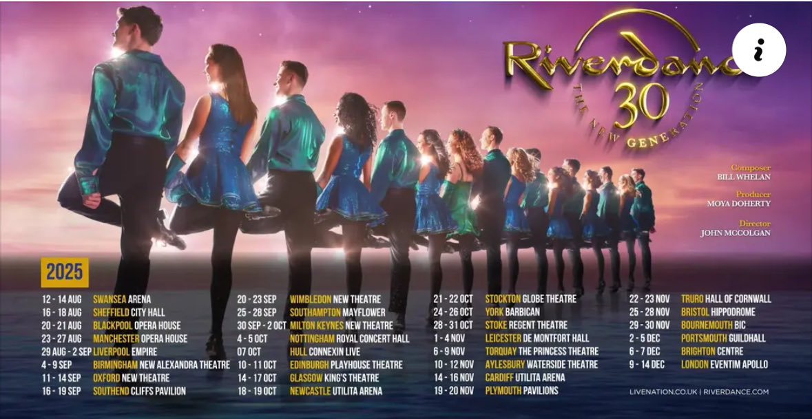 So excited to be providing sports massage for Riverdance again from tomorrow while on their scottish part of their UK tour  

(Been practicing my dancing just incase I’m needed 😝)
