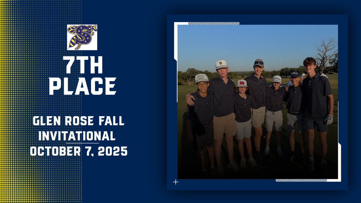 <a href="/svillegolf/">@StephenvilleGolf</a> places 4th and 7th at the Glen Rose Fall Invitational!