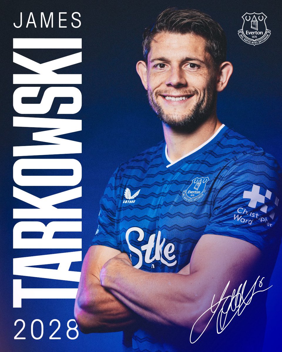 The1878s's tweet image. 🚨 Win a signed James Tarkowski 2025/26 home shirt 🚨

Get your tickets using the link in the post below 👇 

Huge thanks to Everton and Tarky for donating this 💙

This raffle will close on 7th November at 23:59, tickets are £5per entry (multiple entries allowed) and you must be…