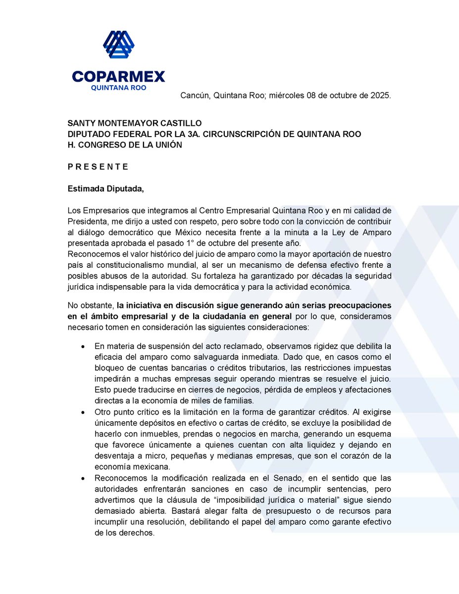 Coparmex Quintana Roo tweet media