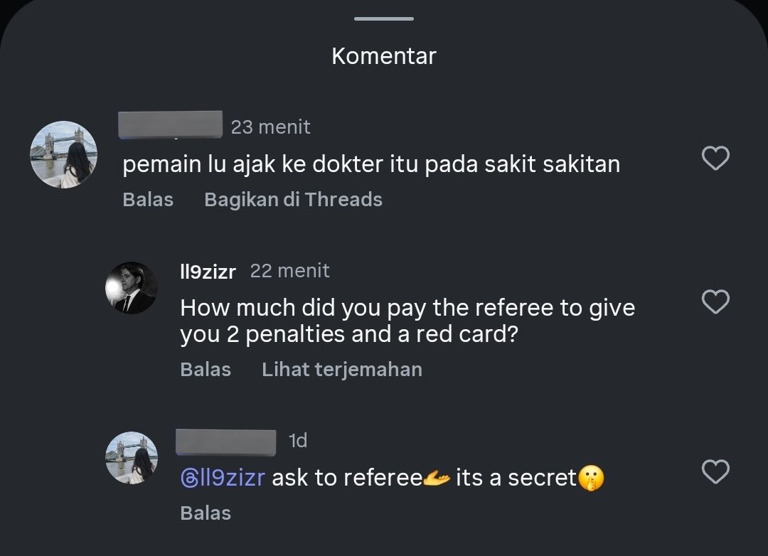 duit dari mana kocak bayar wasit