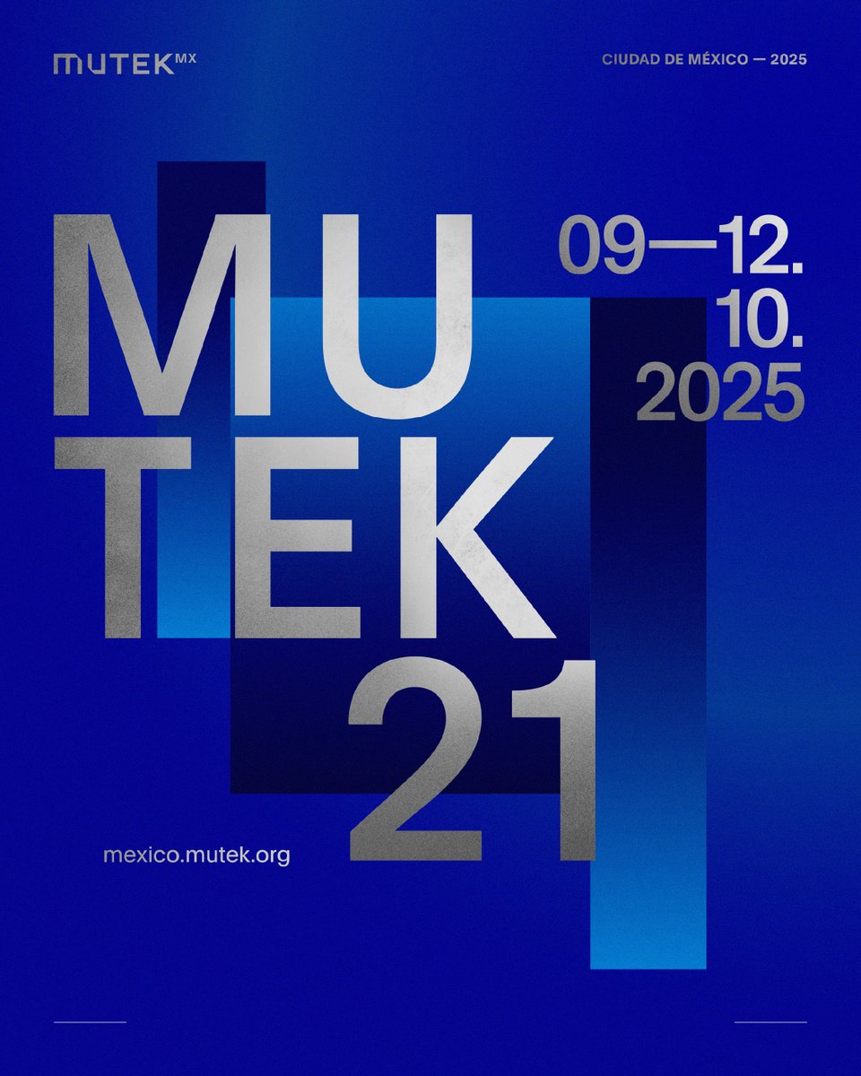 localmx_'s tweet photo. #MutekMX ¡Ya empezó! la semana más revolucionaria en cuanto a música electrónica y tecnología, llega al Anahuacalli y Maravilla Estudios con un formato intimo y artistas internacionales imperdibles. LEE LA NOTA AQUÍ: https://t.co/abIRmb32V1 https://t.co/4ismCG9xs3