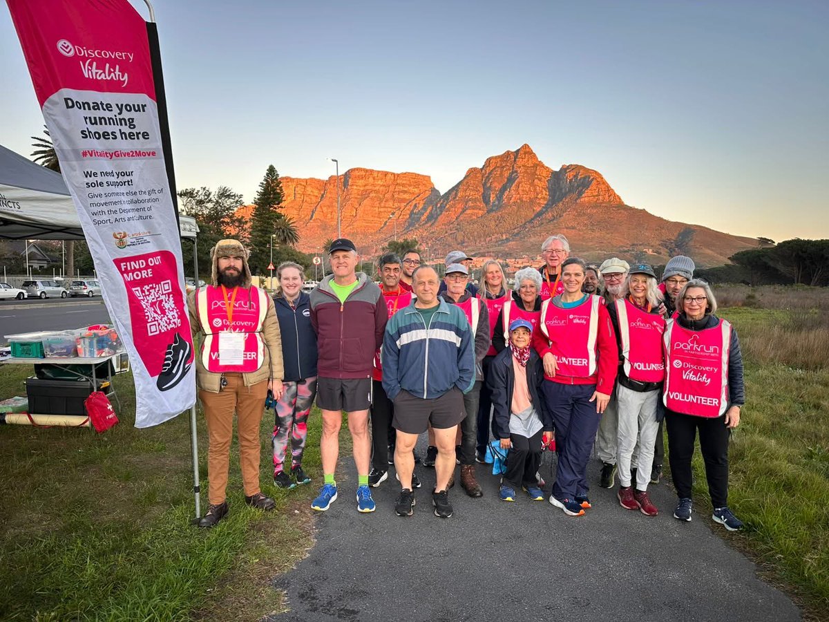 <a href="/Rondeboschparkr/">Rondebosch Common parkrun</a> un seeks Volunteers to join the Magic Team for 07h30 Saturday 11-Oct-2025: First Timers Welcome, Half-Way Time Caller, Token Sorter, Pre-Event Set-Up &amp; Post-Event Close-Down. Please email your name, barcode A-number &amp; preferred role: RondeboschCommon@parkrun.com