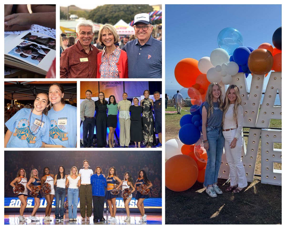 pepperdine's tweet photo. We're so thankful for everyone who joined us for an incredible #WavesWeekend π‘ π§‘ https://t.co/OkRpdL7DWm