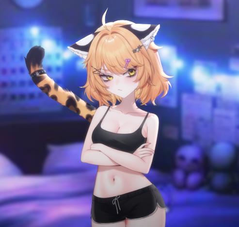 KiranaYonome's tweet image. what are you looking at?