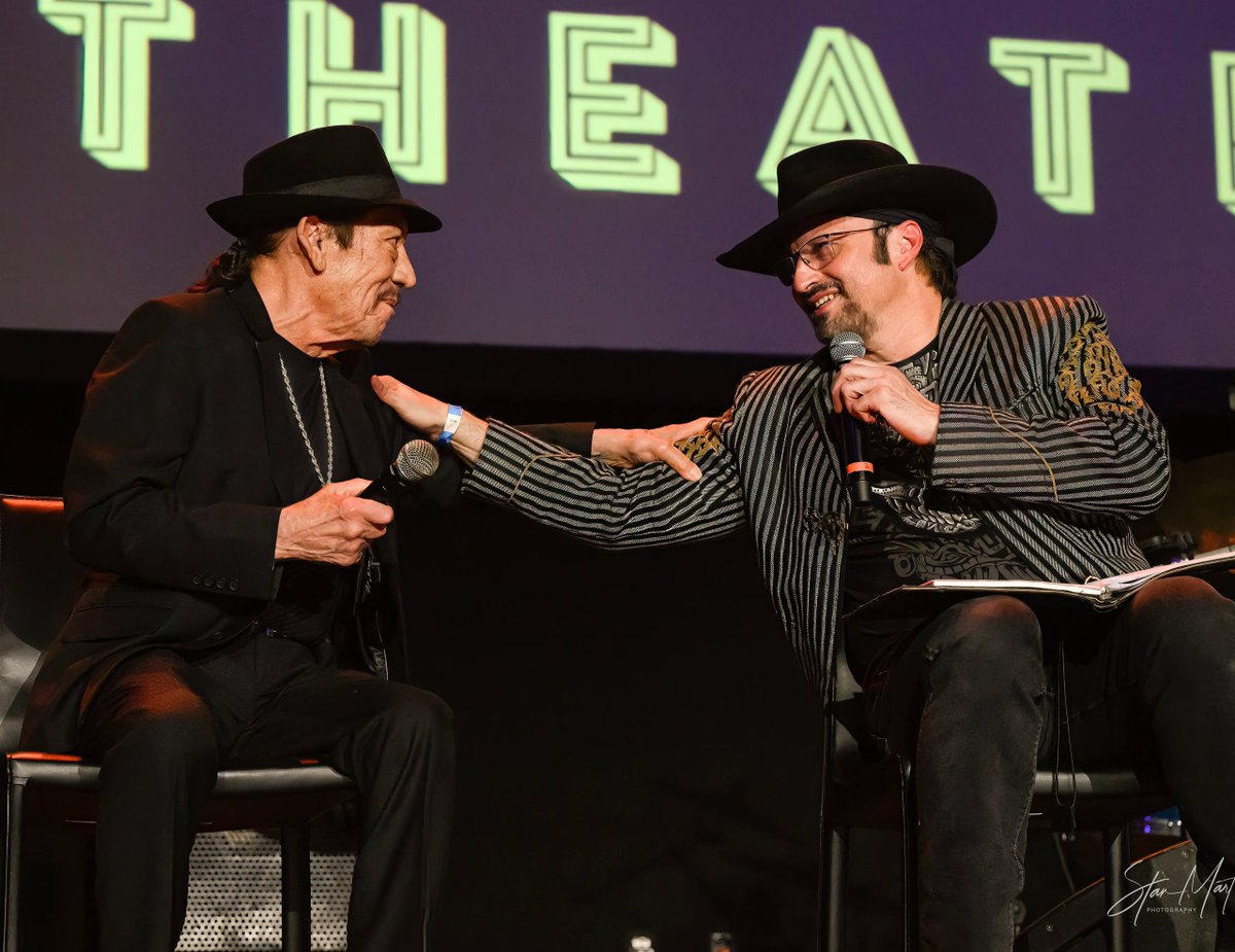 Rodriguez's tweet image. Danny Trejo is the first recipient of my annual AZTEC ICON award!

I created this award to go to an exceptional person in our community that truly represents us in the media and the culture.

And Danny is that for us. He’s our Icon and our hero. He’s also the most appreciative…