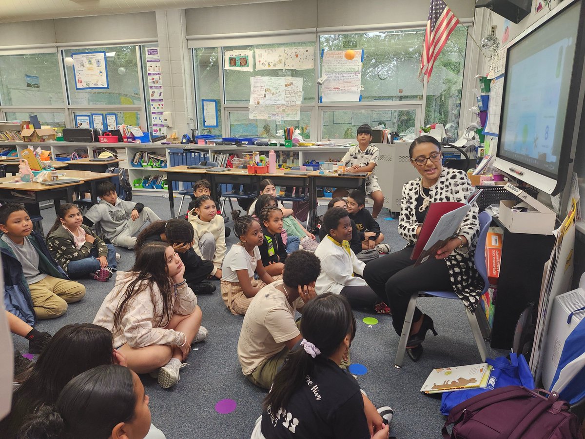 Today I had the pleasure of reading to students at <a href="/williamramsayes/">William Ramsay Elementary</a>. Honored to share stories that celebrate culture, history and community!