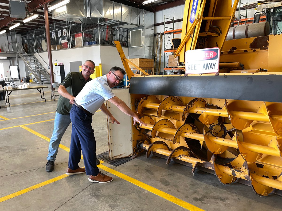 I always love my time with the Winchester City Snow Team. Even with Justin Hall trying to toss me into a loader mounted snowblower, this group is family! #leadership #leadershipskills #LeadershipDevelopment