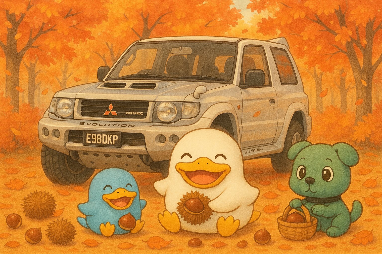 カモノハシ太郎です カモノハシのエアロさん (@NikonPAJERO_EVO) / X