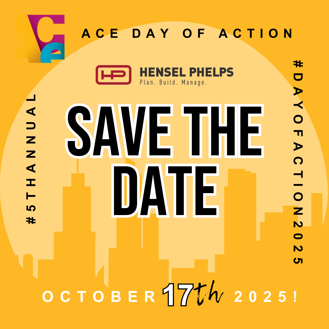 HenselPhelps's tweet photo. The 5th Annual ACE Day of Action is October 17! For over 30 years, @ACEMentor has inspired the next generation of architects, engineers and builders.
Mark your calendars and join over 12,000+ students and 5,000+ mentors.
https://t.co/byHFniU7HS
#ACEDayofAction2025 #ACEMentor https://t.co/GisrxMzcDq