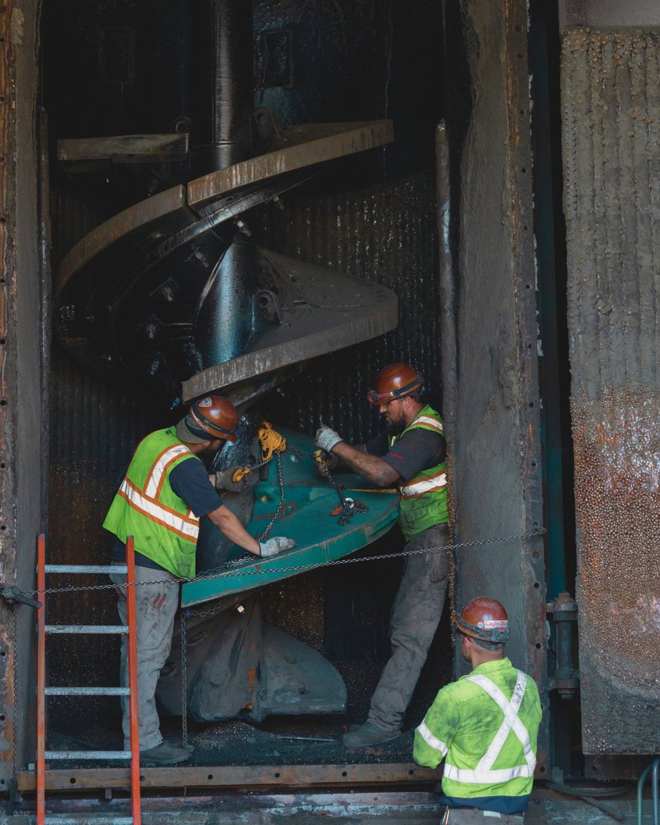 There's never a dull moment during an outage. 

Last week the Humboldt Mill safely completed a successful outage. Several times per year the mine and and the mill have scheduled down times, or outages, to address larger maintenance issues that cannot be done during normal