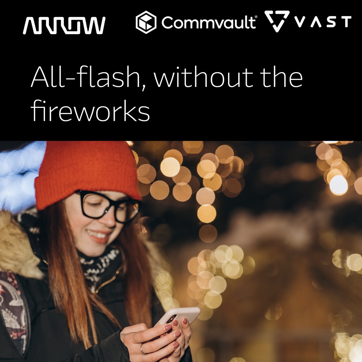 🎆Cyber threats don’t wait. Neither should you.
Join us 5th November to see how <a href="/Commvault/">Commvault</a> HyperScale Flex + <a href="/VAST_Data/">VΛST Data</a> deliver unprecedented performance, scale &amp; #CyberResilience.

Plus, we'll give you a £10 lunch voucher!

Register now: arw.li/6014A93XE

#DataProtection