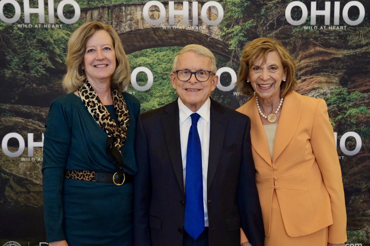 GovMikeDeWine's tweet image. Last night, Fran and I attended the premiere of “Ohio Wild at Heart” at the Cincinnati Museum Center. We hope this film can serve as a spark for people to think more about conservation and what they can do to be a part of helping our natural resources thrive.