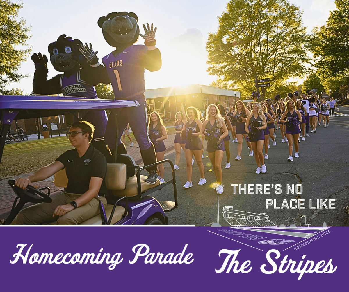 ucabears's tweet photo. The UCA Homecoming Parade is a spirited tradition featuring floats, student organizations, and community groups traveling down Bruce St. Join us on Saturday, Nov. 1, at 1:30 p.m. as we celebrate Bear pride! Parade entries can be registered at https://t.co/XswMhp4VKP https://t.co/DytV51tp8C