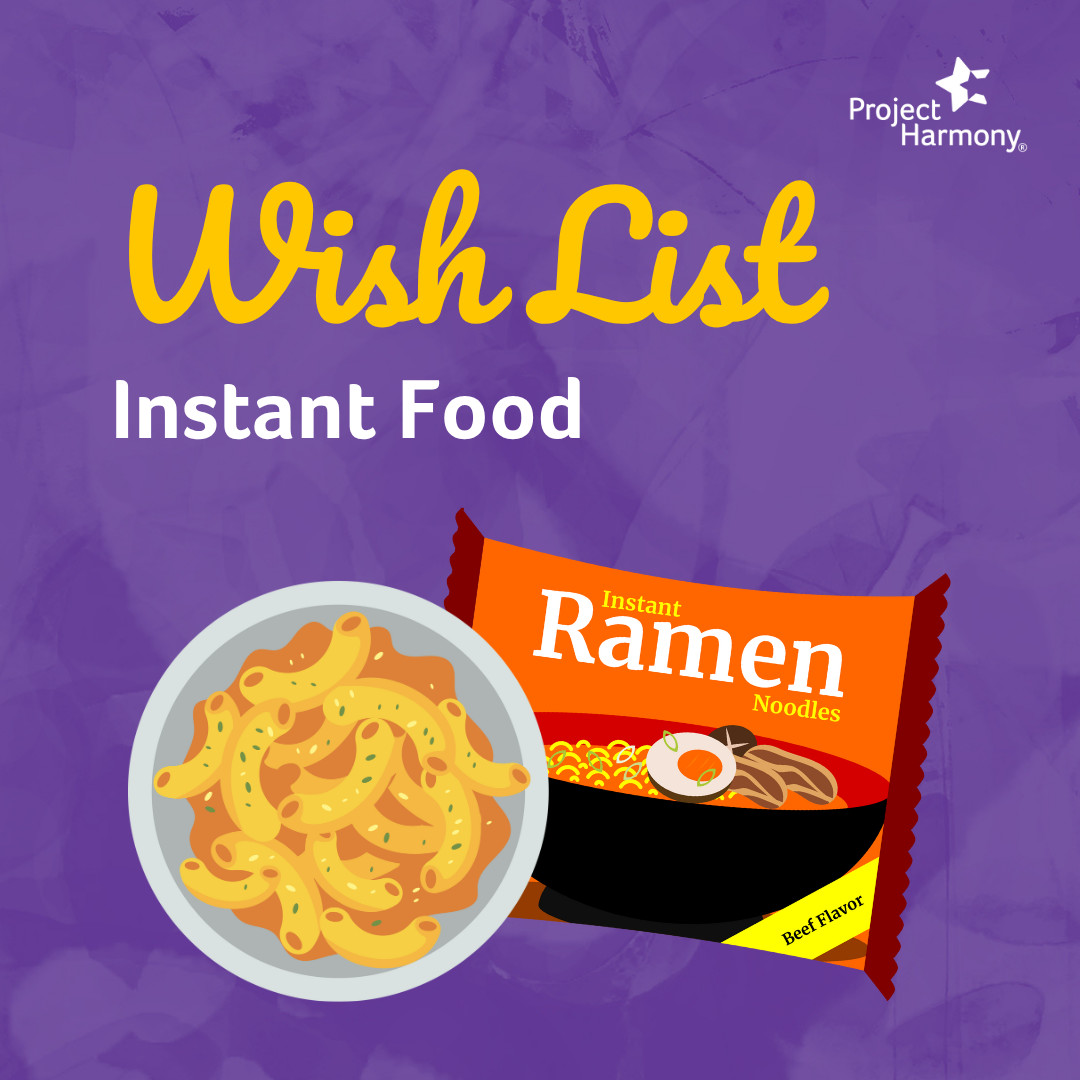 ProjectHarmony2's tweet image. Our wish list is in need of a little comfort food! We’re running low on simple staples that make a big difference for the children and families we serve. Every donation helps provide comfort and care during a difficult time. projectharmony.com/get-involved/w… #WishListWednesday