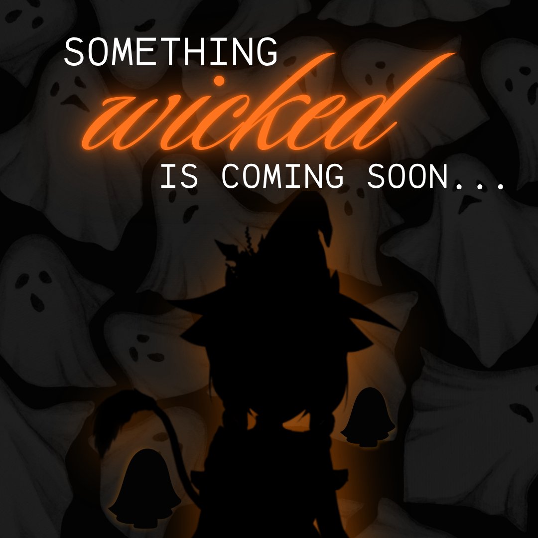 SPOOKY SEASON IS HERE!! NEW Outfit reveal is on the way!🎃🍫 Be on the lookout for pumpkin spice &amp; everything nice~