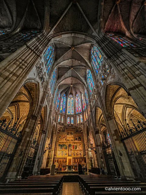 Cada mañana, la luz se cuela por las vidrieras de la Catedral de León y despierta un arcoíris en piedra.
Uno de los conjuntos de vitrales más importantes del mundo 🌍
¿Ya has sentido esa magia? #LeónEsenciaViva #EstoEsLeón
<a href="/turismoleon/">Turismo de León</a>