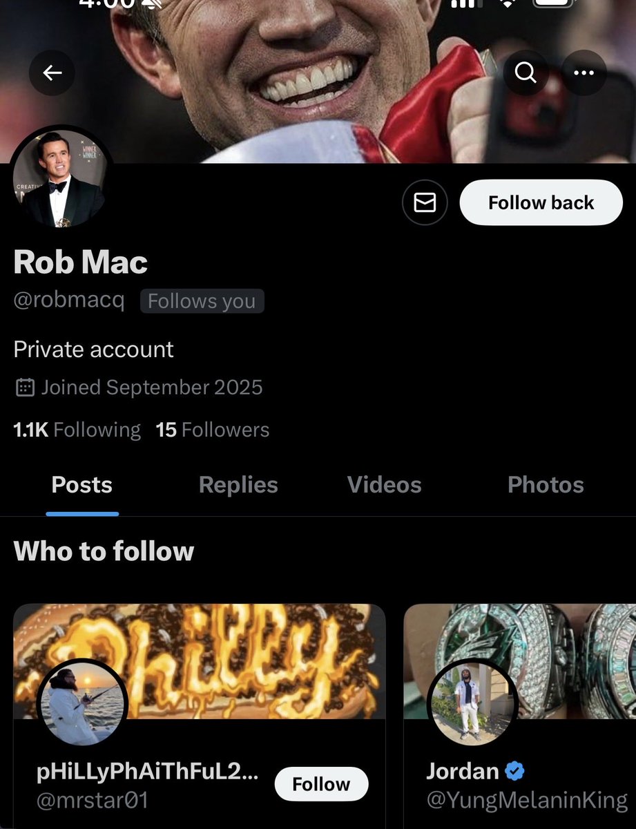 Bowie_Lives's tweet image. Guys it’s happening!! #RobMac is following me!!! This seems totally legit to me.