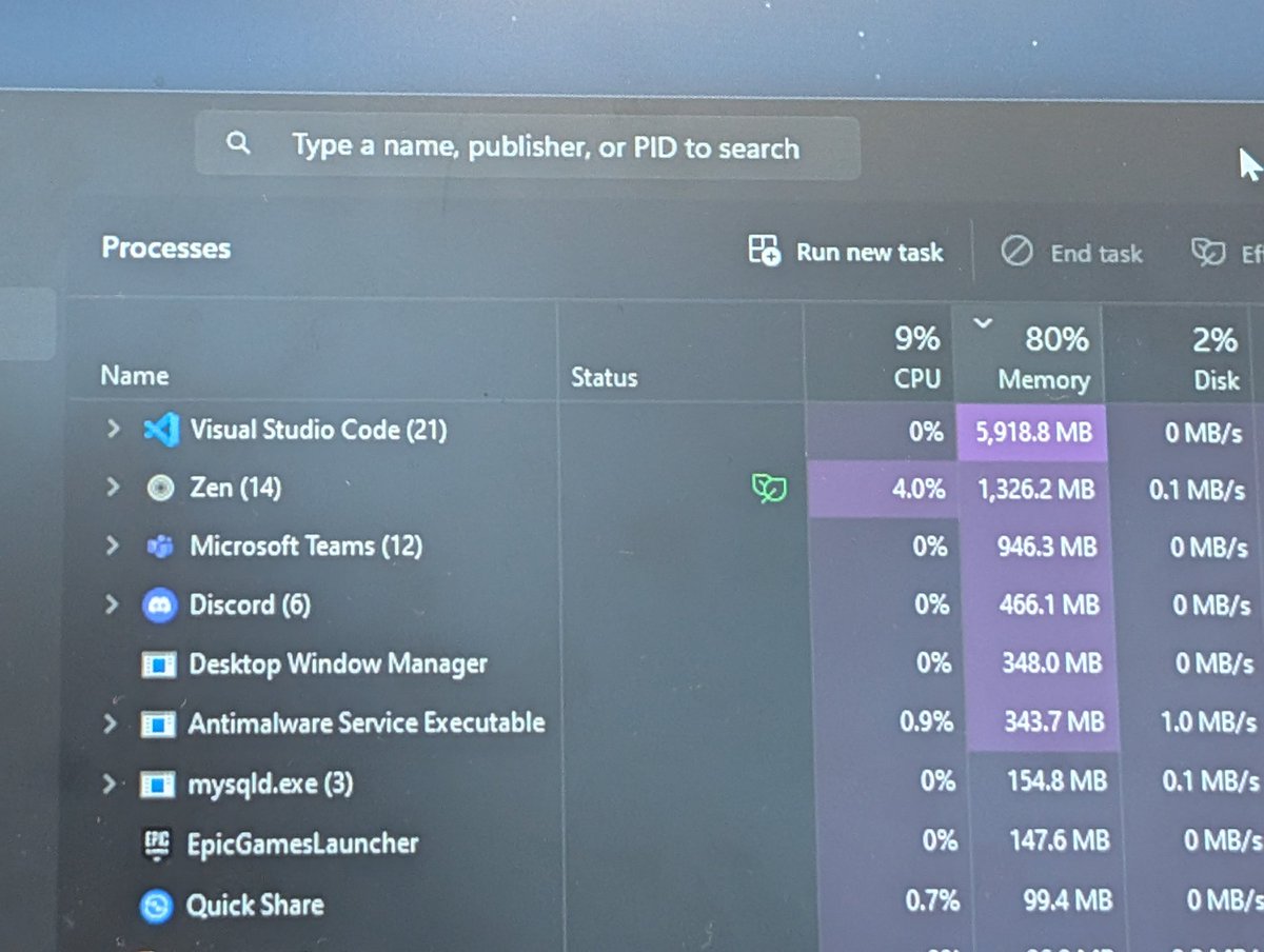 WEY, PORQUE VISUAL STUDIO ESTA OCUPANDO MAS RAM QUE UN NAVEGADOR QUE PEDO

ELECTRON ES LA PEOR ASQUEROSIDAD QUE LE PUDO HABER SUCEDIDO A LA HUMANIDAD