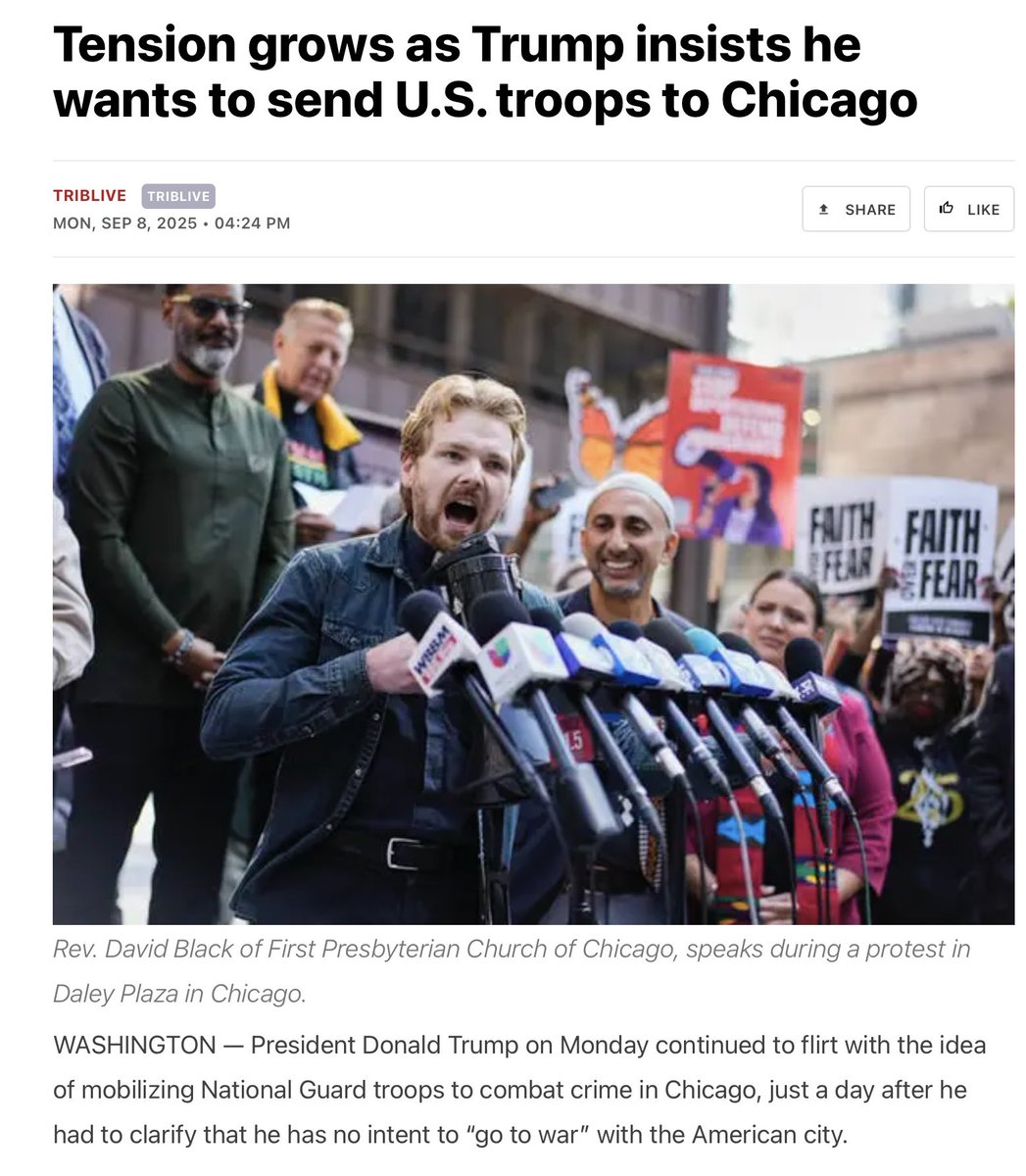 <a href="/DisavowTrump20/">Protect Kamala Harris ✊</a> LGBTQ+ Activist posing as a minister. No Christian congregation would follow this ANTIFA policy warrior.