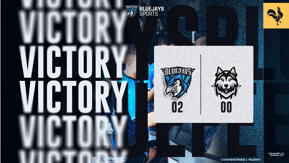 Victory secured! 💙🔥
Our Talents took down <a href="/HuskJuelichgg/">Huskies eSport Jülich e.V.</a> with a clean 2:0 in the DACHCS Masters Division 2!
After a tough start to the season, the team bounced back in dominant fashion = showing great coordination, confidence, and teamwork across both maps. 💪

This win marks