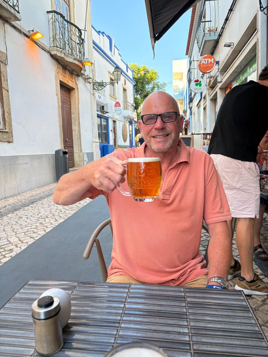 1987 (26) &amp; 2025 (64) in Alvor, Algarve, Portugal.
Although I was under the weather for a few reasons, the visit last week with the sunshine all week banished my autumn blues 😎