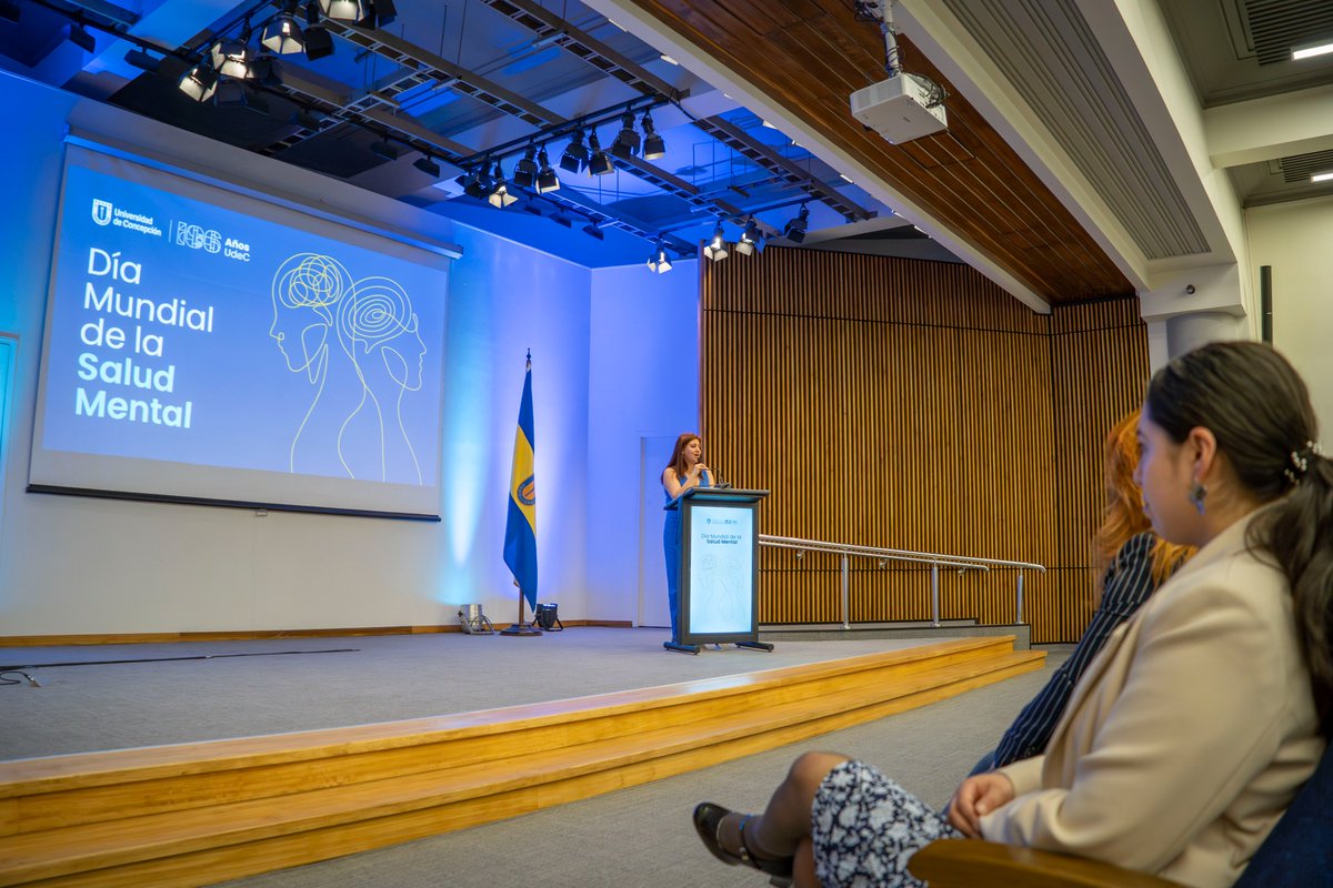 La seremi (s) Javiera Ceballos participó en la conmemoración del Día Mundial de la Salud Mental, organizada por la Dirección de Servicios Estudiantiles de la <a href="/udeconcepcion/">Universidad de Concepción</a>

Un espacio para reflexionar sobre la importancia del bienestar emocional y promover salud mental . 💬🌿