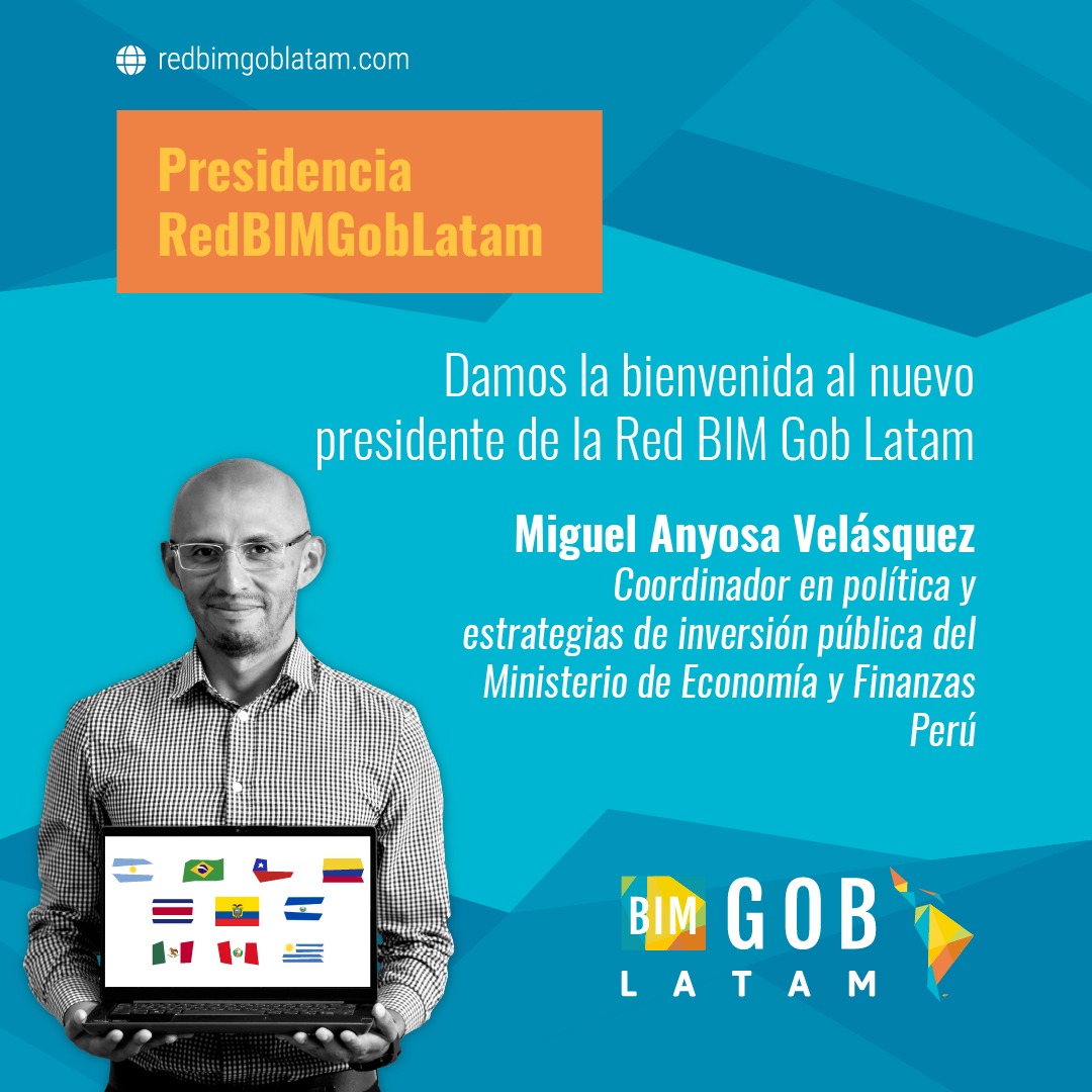 Felicitamos a Miguel Anyosa del Plan BIM Perú – MEF, nuevo Presidente de la #REDBIMGOBLATAM 👏
Su liderazgo fortalecerá la integración de los países miembros.
Gracias al Arq. Ricardo Morales Quirós por su gestión 2023-2024.
#BIM #PlanBIMPerú #TransformaciónDigital