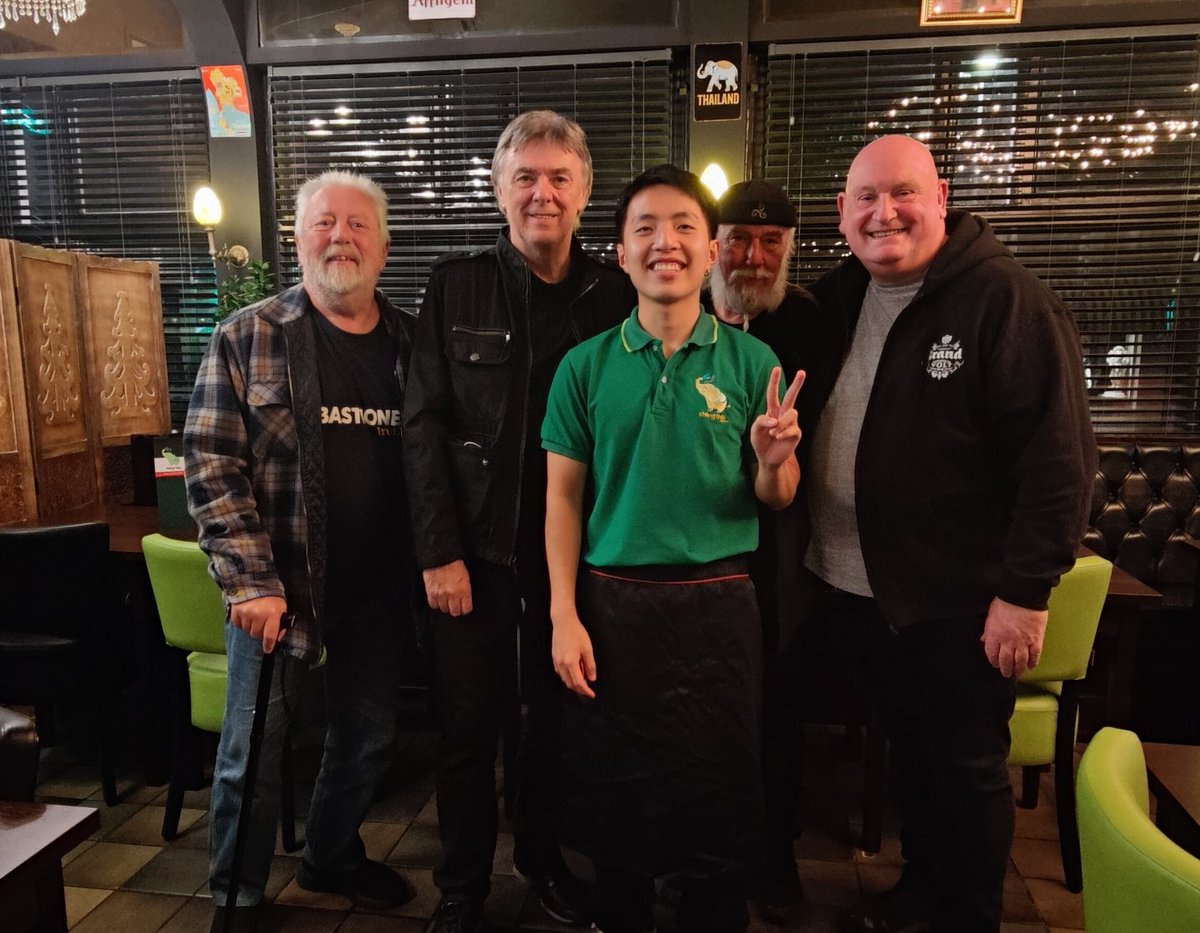 The legendary Irish folk band The Dublin Legends (Formerly The Dubliners) had a great evening at Chang Thai!