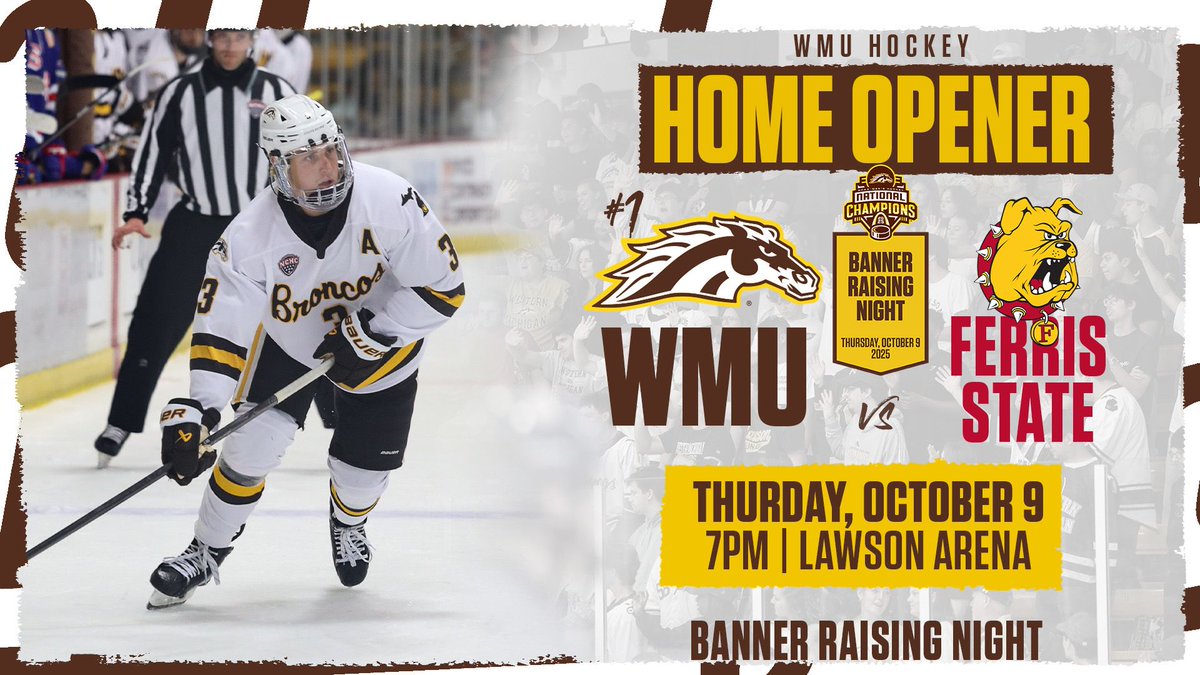 WMU Hockey tweet media