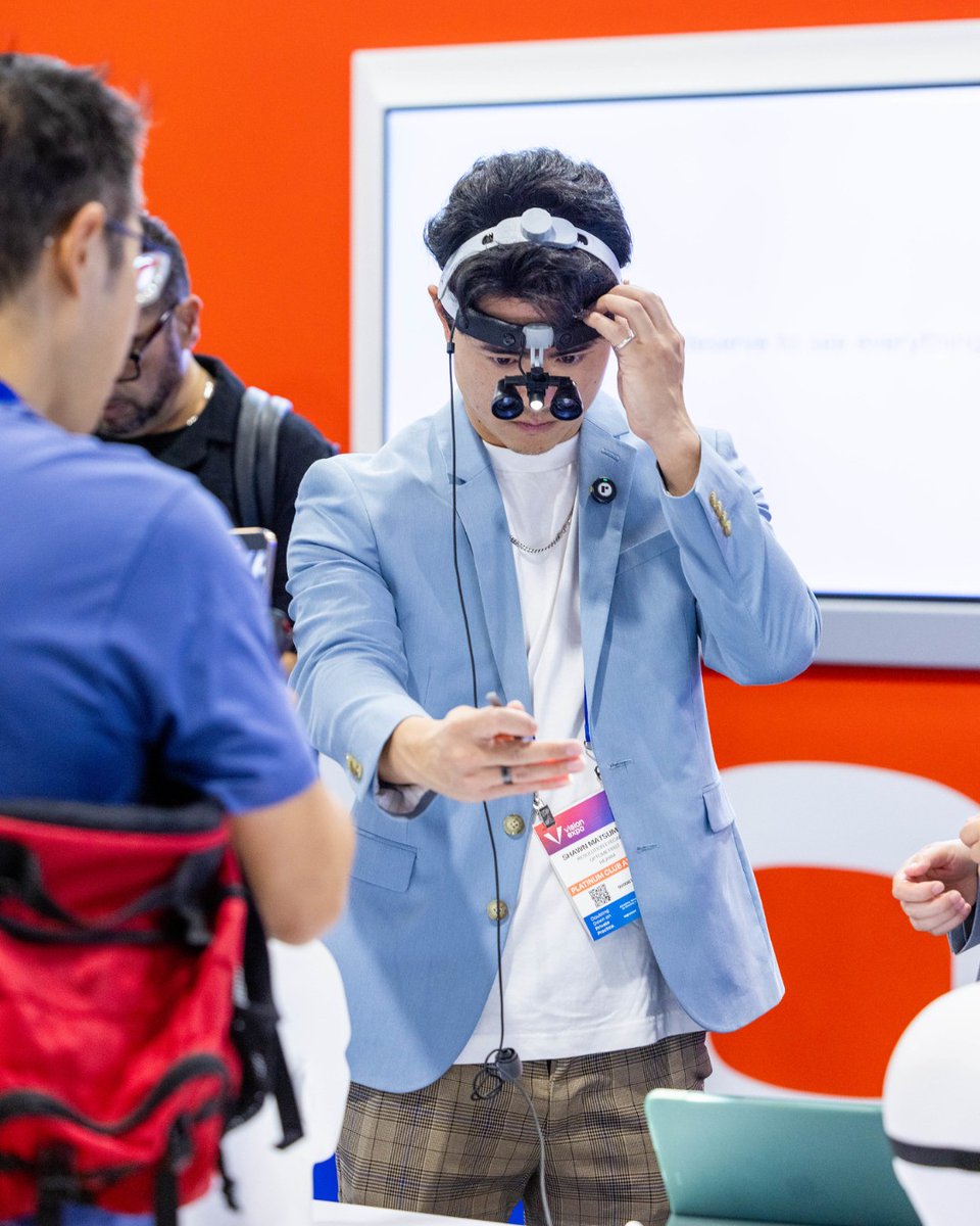 Innovation, everywhere you look. ⚡️

From AI-driven diagnostics to next-gen eyewear tech, #VisionExpo West had no shortage of breakthroughs shaping the future of eyecare. Swipe through to see some of the cutting-edge moments we spotted on the show floor.