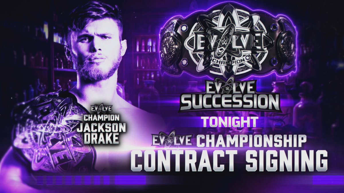 WWE's tweet image. After Bryce Donovan&apos;s brutal attack on No. 1 Contender @KeanuCarverWWE last week, what&apos;s in store for Evolve Champion @JacksonDrake03 and tonight&apos;s Evolve Succession Contract Signing?

Tune into #WWEEvolve tonight on only @Tubi at 8ET/5PT. 

WATCH HERE ▶️ bit.ly/461qtnL