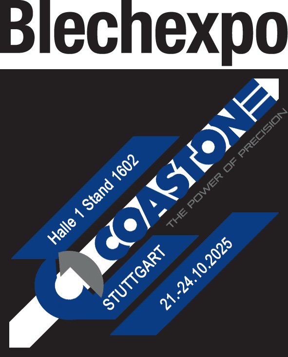 Wir sehen uns in Stuttgart! #blechexpo - Halle 1 Stand 1602 - #CoastOne - Made in Finland

#pressbrake #abkantpresse #einpressmaschine #gewindebearbeitung #blechbearbeitung