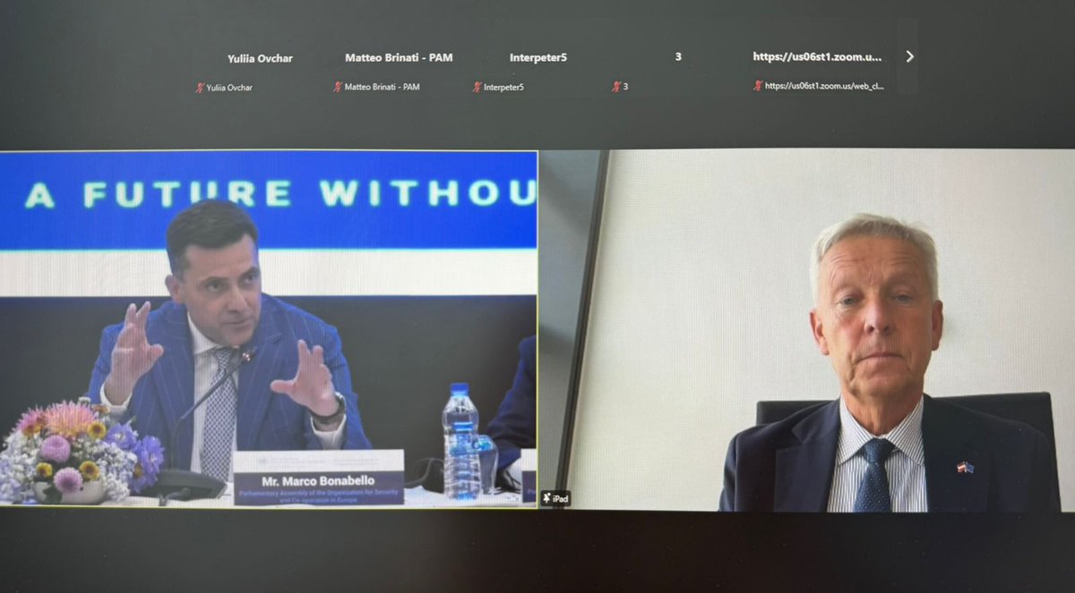 Honoured to join the <a href="/UN_OCT/">United Nations Office of Counter-Terrorism</a> Istanbul Global Parliamentary Conference on Counter-Terrorism online. Effective counter-terrorism must respect democracy, human rights &amp; the rule of law. Ahead of the 2026 UN strategy review, stronger parliamentary cooperation &amp; accountability are