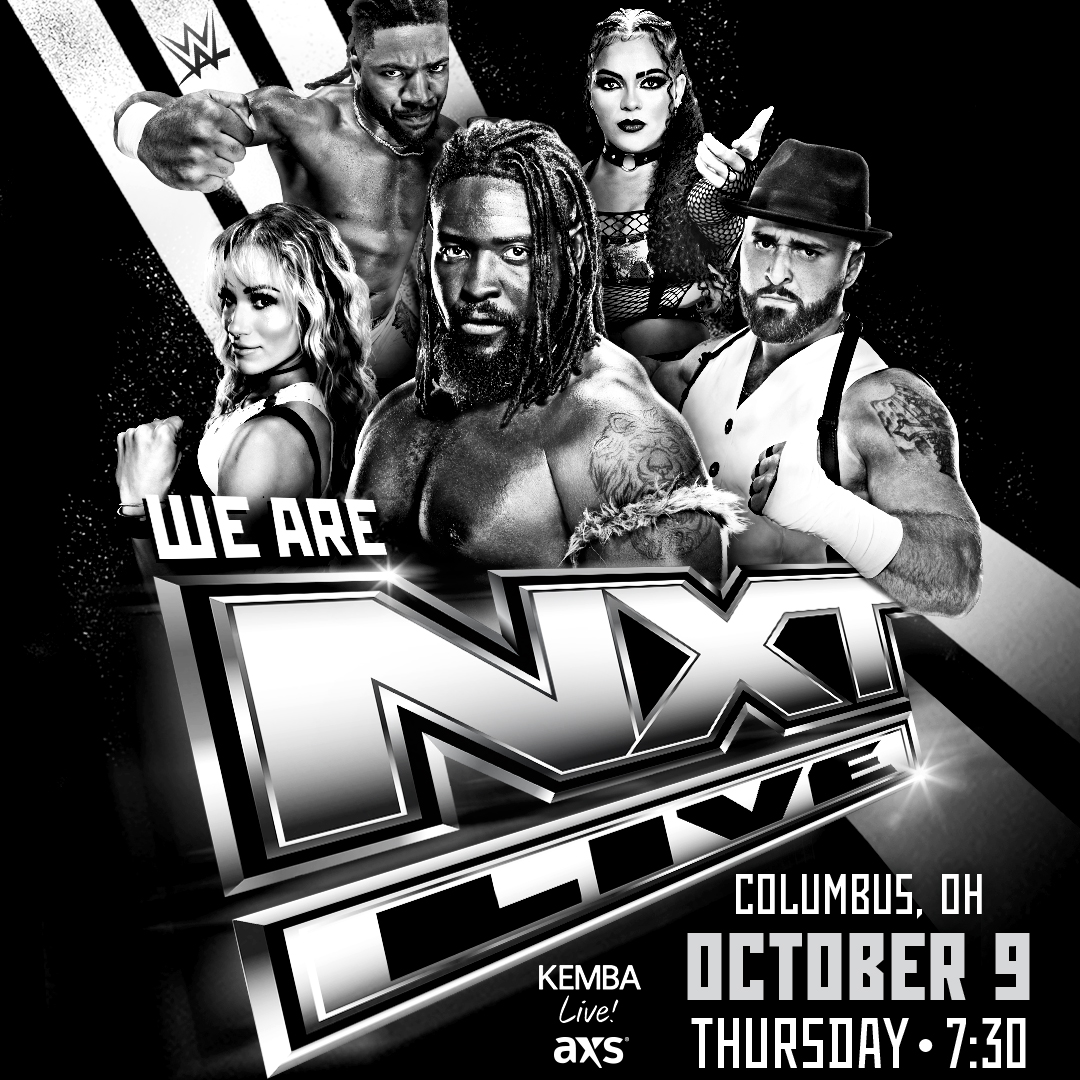 WWENXT's tweet image. Hey Columbus! 👋

#WWENXT heads your way TOMORROW and limited tickets are still available!

🎟️: axs.com/nz/events/1133…